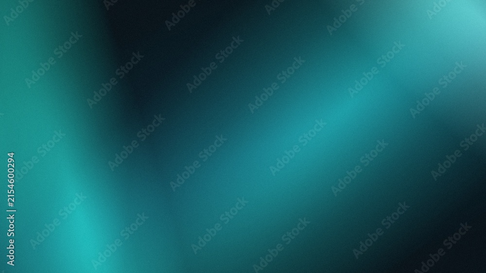 Fototapeta premium Abstract dark background featuring deep teal diagonal light rays