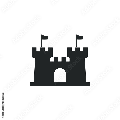 Castle Silhouette Icon