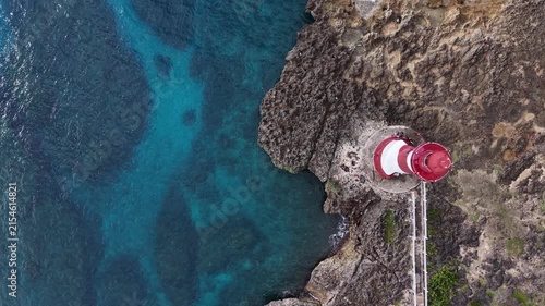 red and white lighthouse