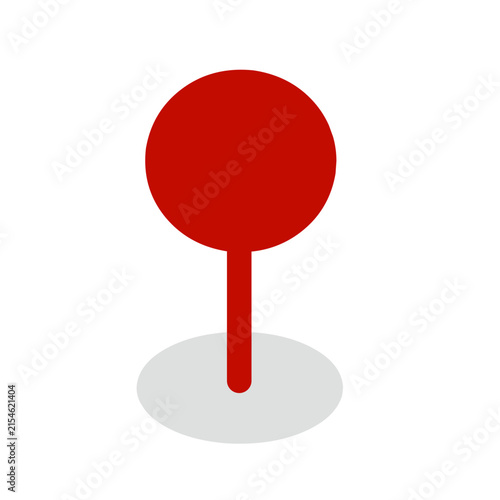 pin map marker pointer icon, GPS location flat symbol, arrows and flag signs – vector