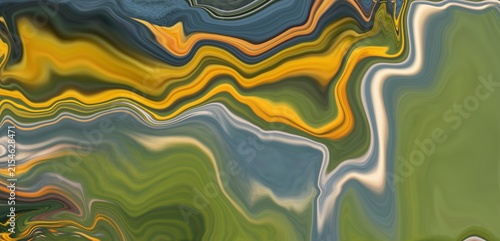 abstract colorful background with water