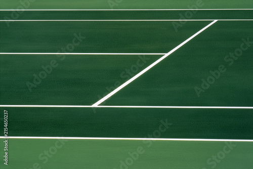 grass tennis court illustration up close