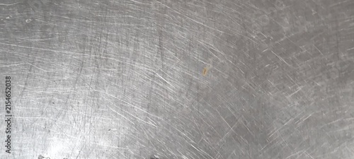 Stainless steel surface for the background.