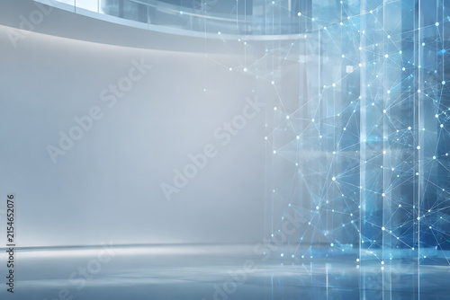 Abstract digital network technology background