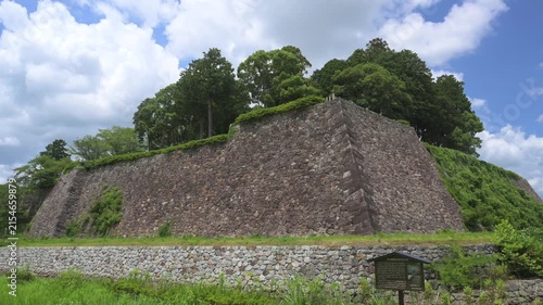 兵庫 丹波篠山城 天守台石垣