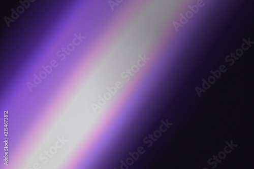 Abstract gradient with soft diagonal beam of light in shades of deep purple, violet, and white
