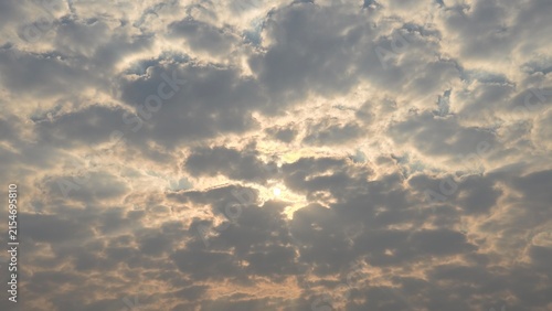 Obraz na płótnie clouds in the sky