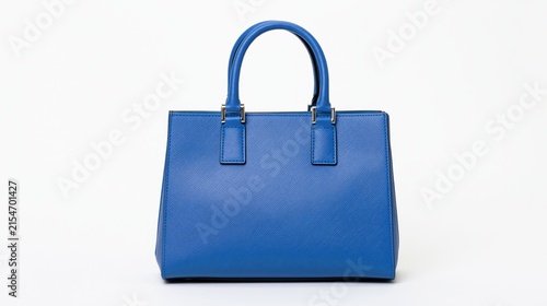 The Blue Handbag Elegant Structured Leather Bag for Everyday Style