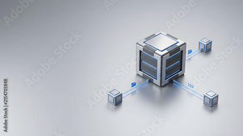 Minimalist edge computing network with distributed processing nodes