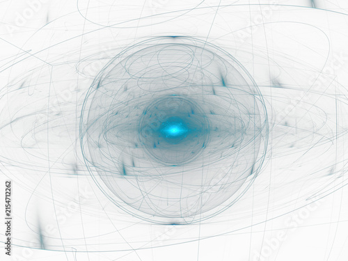 cosmic nebula galaxy spiral structure blue starlight deep space background - astronomical phenomenon, universe exploration, digital art, 3d render, sci-fi concept