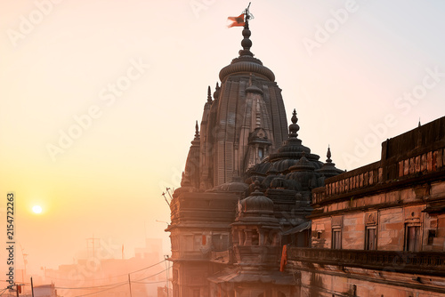 Mahakaleshwar Jyotirlinga Temple in Ujjain at Dawn, India