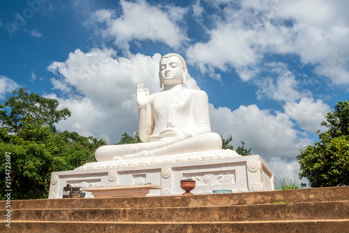 Mihintale giant Buddha statue, near Anuradhapura, Sri Lanka