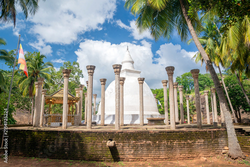 Sela Cetiya stupa at Mihintale, near Anuradhapura, Sri Lanka