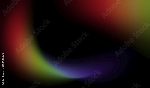 Colorful light leak overlay with soft glowing rainbow gradient and cinematic optical lens flare for photo and video editing