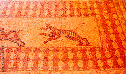 Cuadro en lienzo House of Dionysus, archaeological site of Nea Paphos, Cyprus