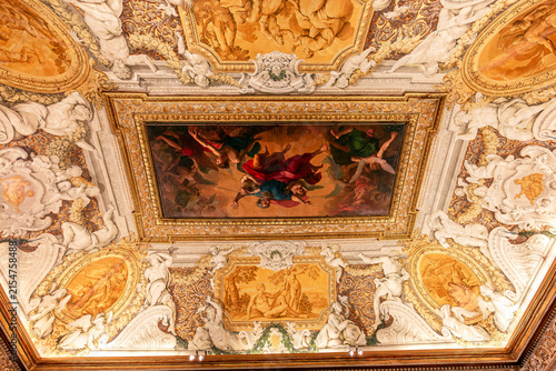 Wall Mural Ceiling fresco in Palazzo Barberini, Rome, Italy