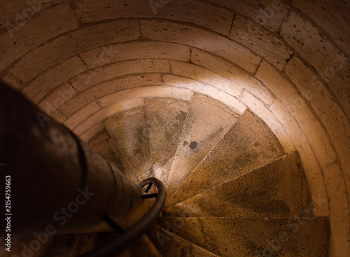 Obraz na płótnie escalier en colimaçon ancien