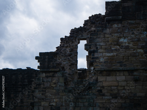 Medieval monastery ruins in England