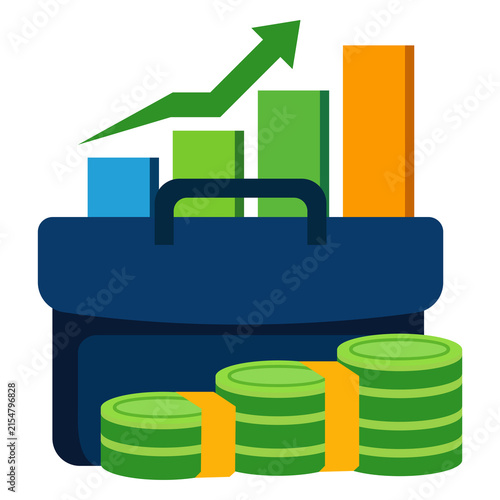 Money Box with Gold Coins 3D Illustration for Savings Finance Business Investment Wealth and Financial Growth Concept