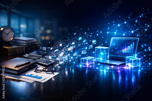 Digital Transformation And Modern Business Technology Innovation Concep