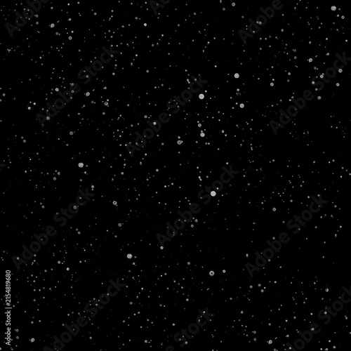 Foto Starry night sky texture displays countless points of light against a black back