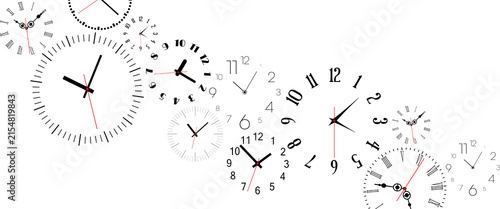 background with time