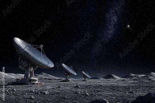 Lunar Communications Array concept