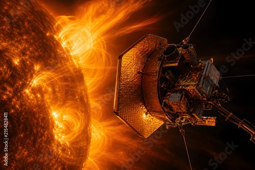 Solar Weather Satellite concept