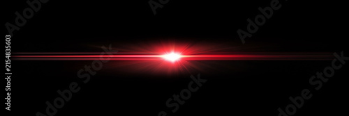 Abstract vivid red light streak with intense glowing starburst on black background starburst abstract isolated luminous background intensity radiance astronomy technology