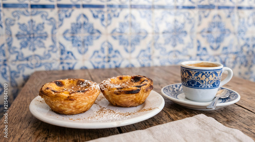 Authentic Portuguese Custard Tarts with Cinnamon