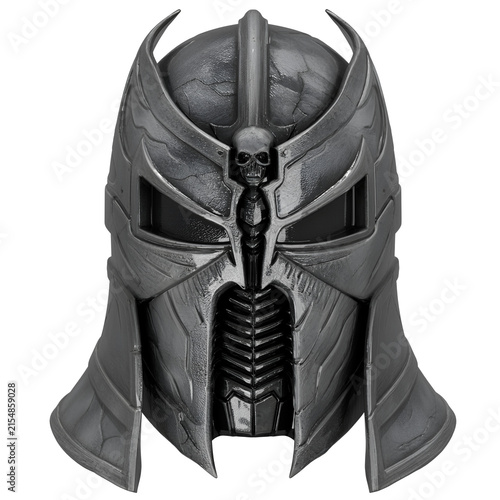 Quadro su tela Medieval Metal Helmet Knight Armor