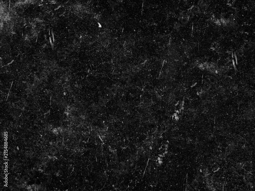 Canvastavla Grungy black surface with numerous white scratches and dust particles, creating a distressed and textured overlay for abstract or vintage designs