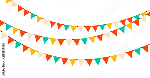 Festival bunting flag party garlands decoration