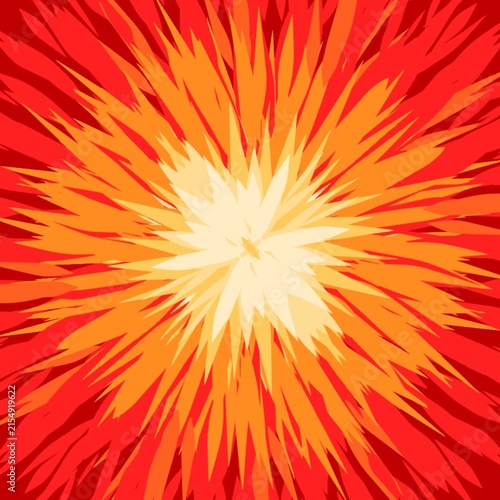 abstract background with red flowers