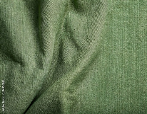 sage green linen texture background