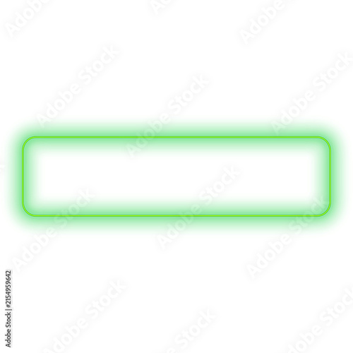 green glow banner