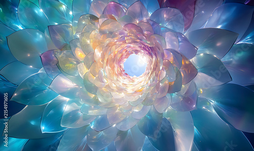 A background image of a circular core emitting energy has