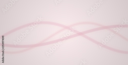 Cuadro en lienzo Pale pink wavy grain streaks on a soft pastel background, abstract horizontal fl