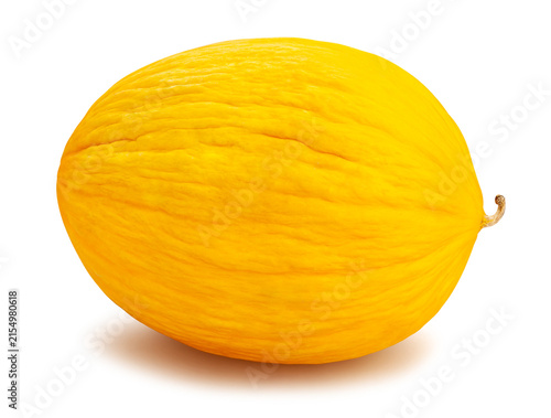 Obraz na plátně casaba melon path isolated on white