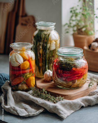 Homemade Fermented Food Preparation