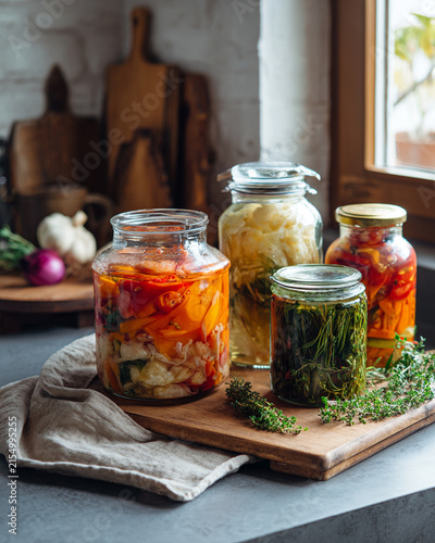 Homemade Fermented Food Preparation