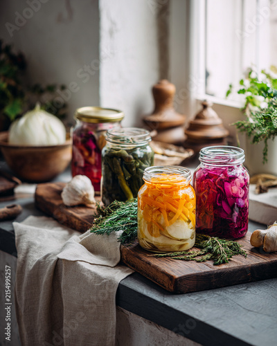 Homemade Fermented Food Preparation