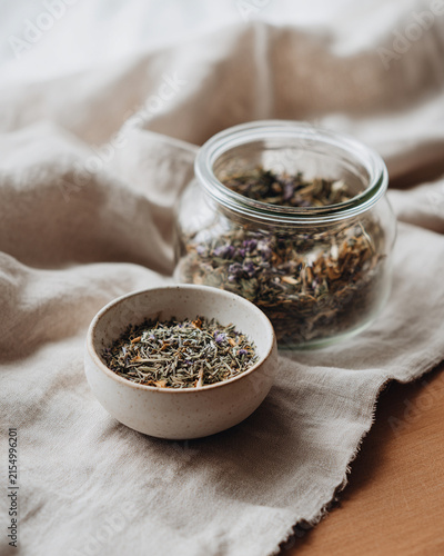 Botanical Herbal Wellness Still Life