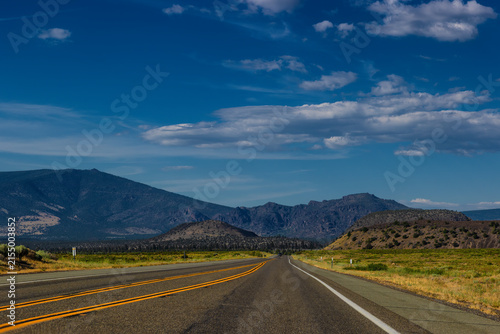 Rural landscapes along highway 97 in southeastern Oregon, United States