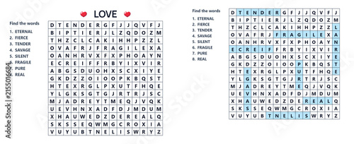 Naklejka Secret code puzzle with letters and patterns for logic thinking 