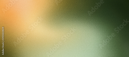 Konstfotografi Grainy gradient background, orange green yellow abstract noise texture header, b
