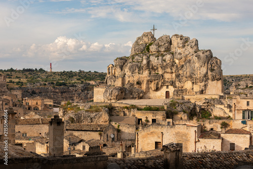 Madonna di Idris. Rock church in Matera, Italy.