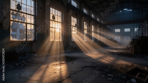 old abandoned factory