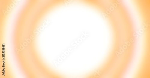 Abstract pastel orange gradient brush circle isolated on white, featuring soft textures, flowing strokes, and elegant contemporary minimalism.