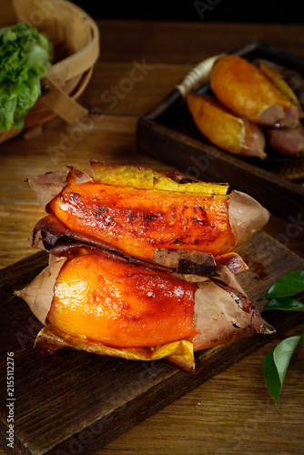Baked Sweet Potatoes Shandong Style Yummy Roasted Main Dish Healthy Comfort Food